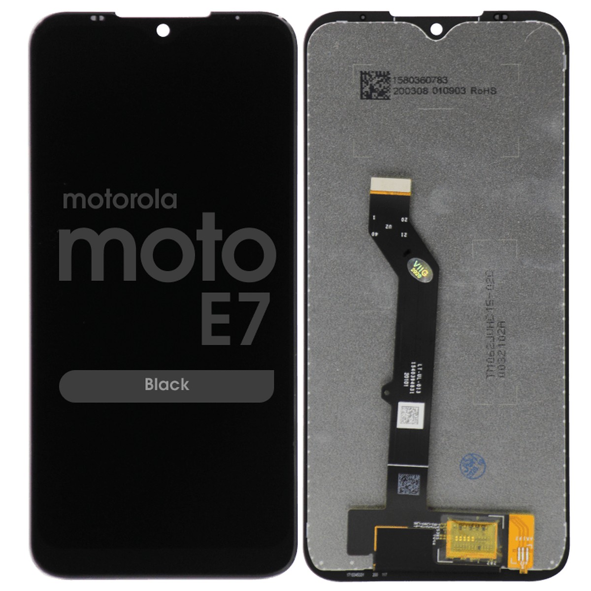 Pantalla LCD con táctil sin marco para Moto E7 (XT2052)