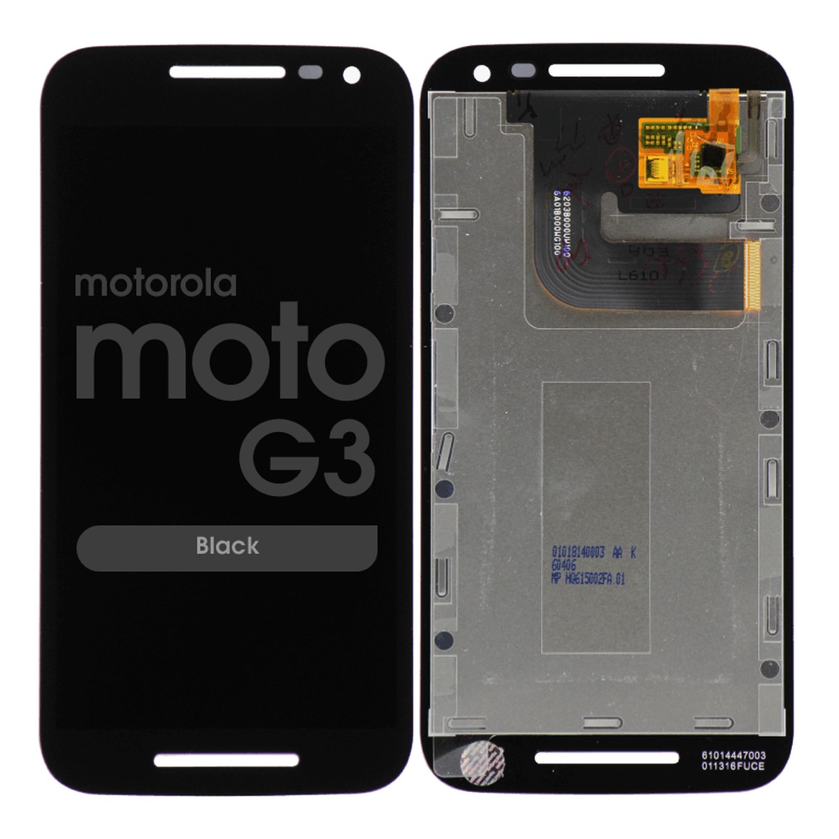 Pantalla LCD con táctil sin marco para Moto G3 (XT1540), Black