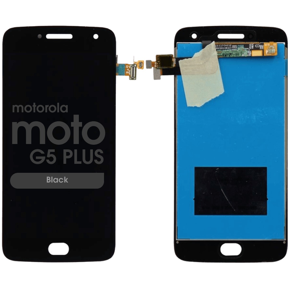 Pantalla LCD con táctil sin marco para Moto G5 Plus, Black