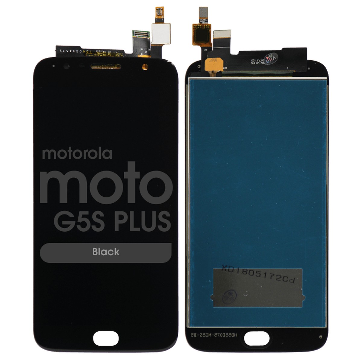 Pantalla LCD con táctil sin marco para Moto G5S Plus, Black