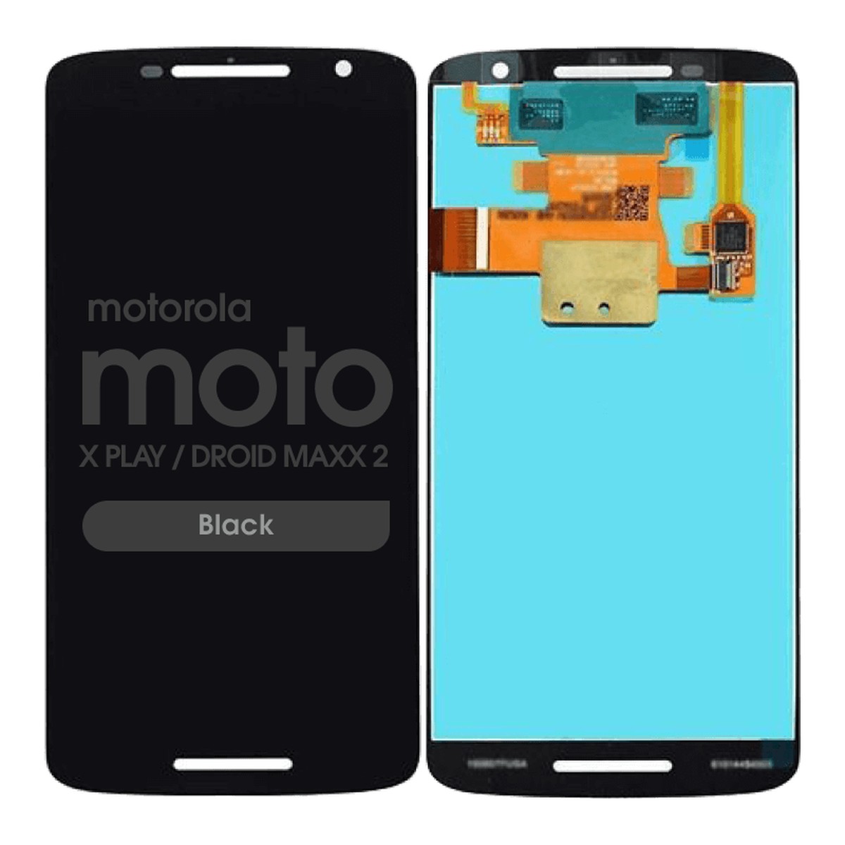 Pantalla LCD con táctil sin marco para Moto X Play / Droid Maxx 2, Black