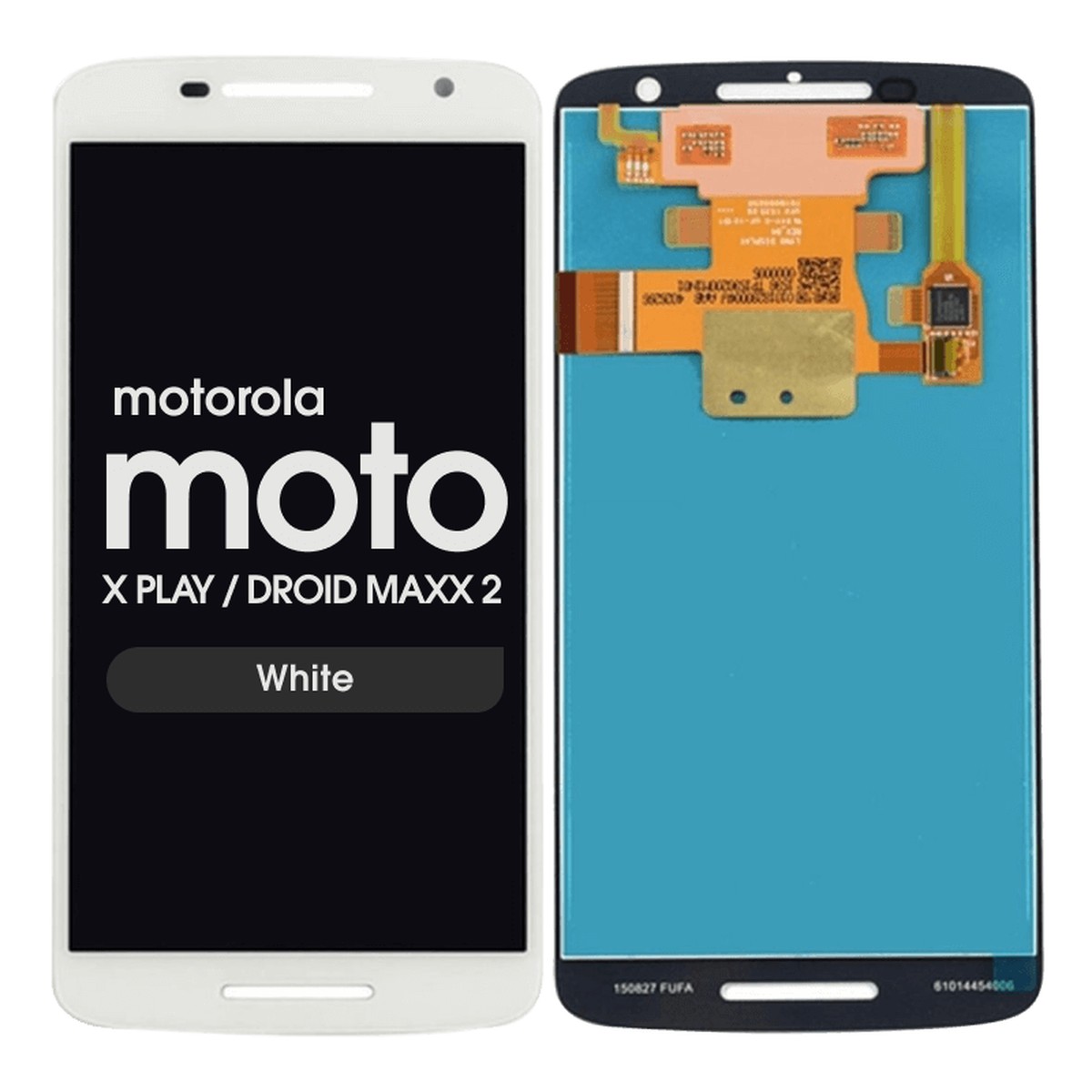 Pantalla LCD con táctil sin marco para Moto X Play / Droid Maxx 2, White
