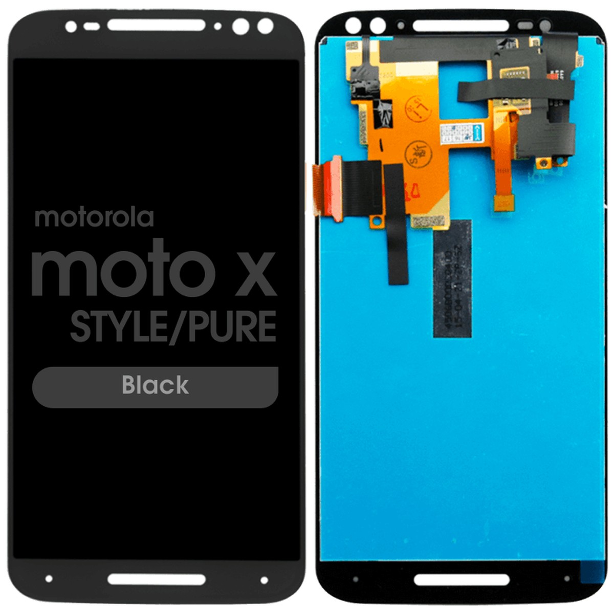 Pantalla LCD con táctil sin marco para Moto X Style / Pure, Black