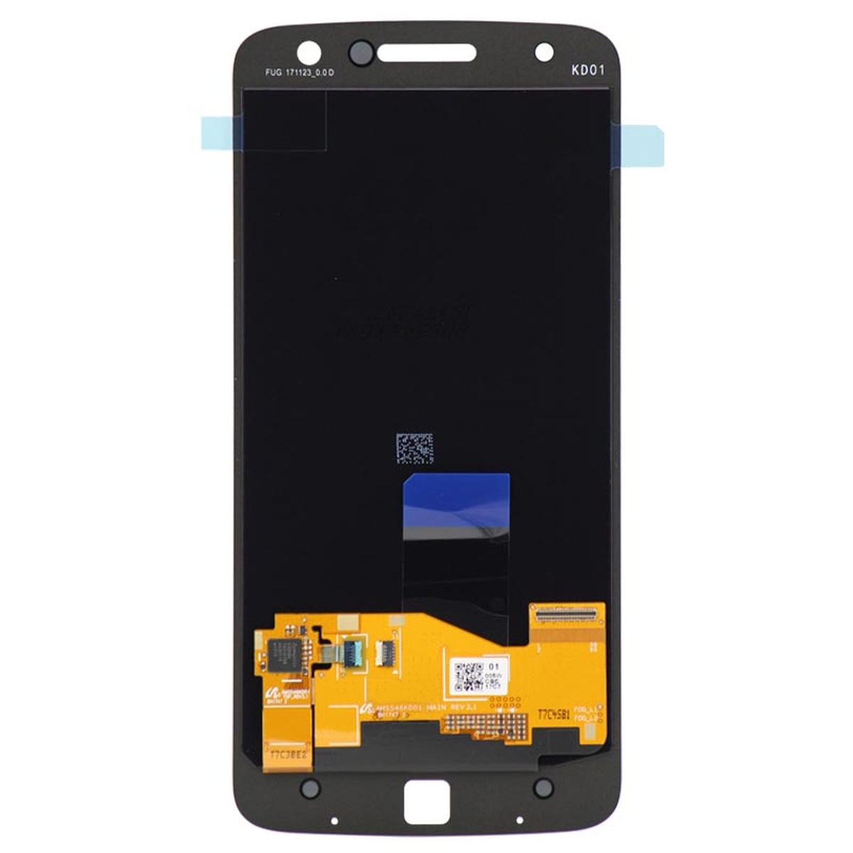 Pantalla LCD con táctil sin marco para Moto Z Droid (XT1650-01), 03 / Black — imagen 3