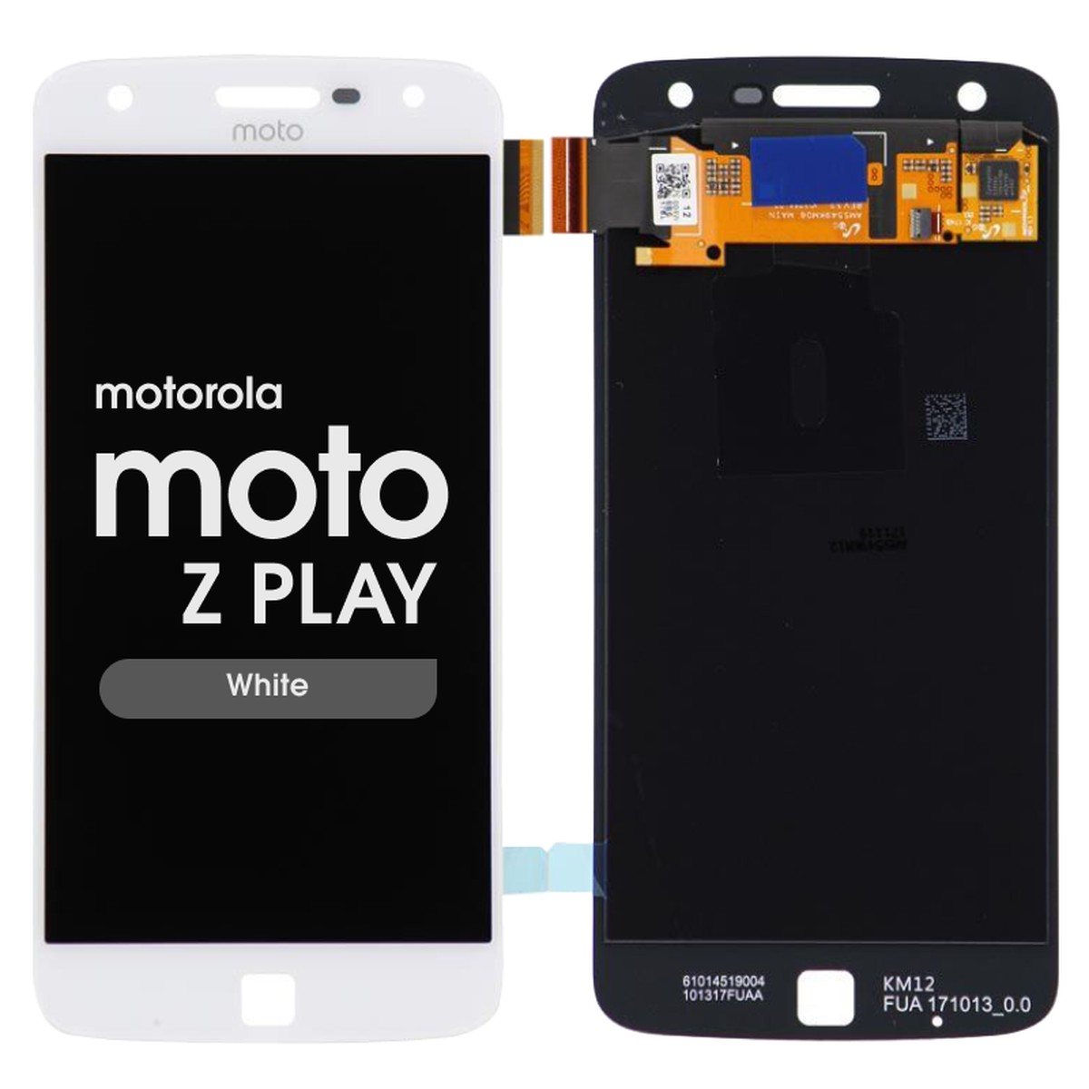 Pantalla LCD con táctil sin marco para Moto Z Play (XT1635), White