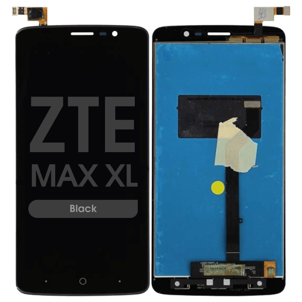 Pantalla LCD con táctil sin marco para ZTE Max XL (N9560), Black