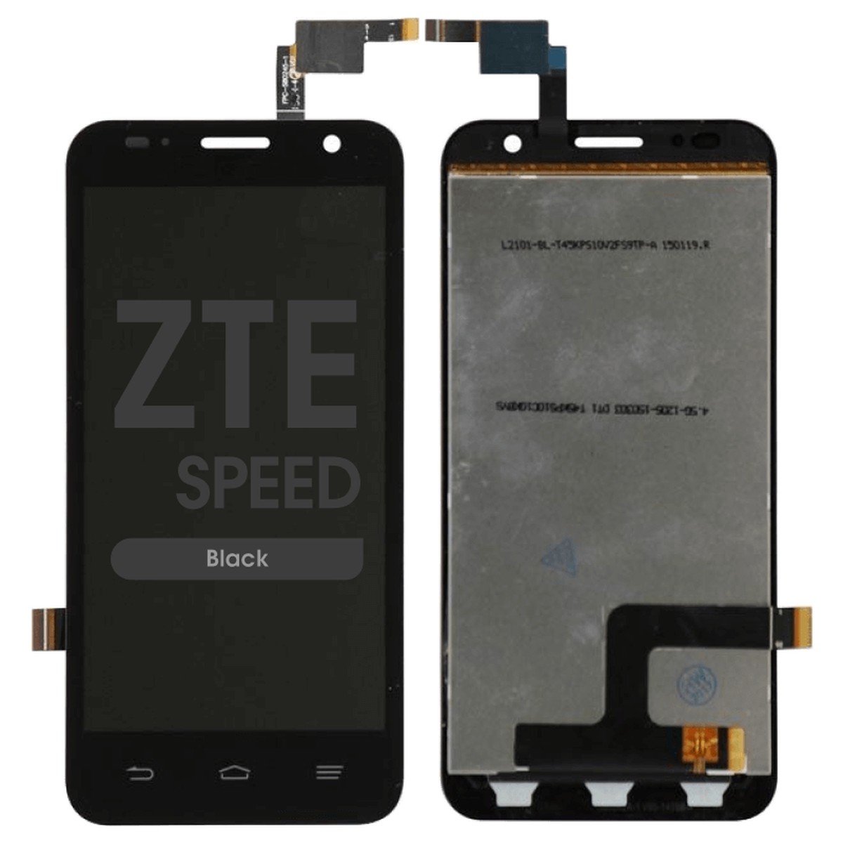 Pantalla LCD con táctil sin marco para ZTE Speed (N9130), Black