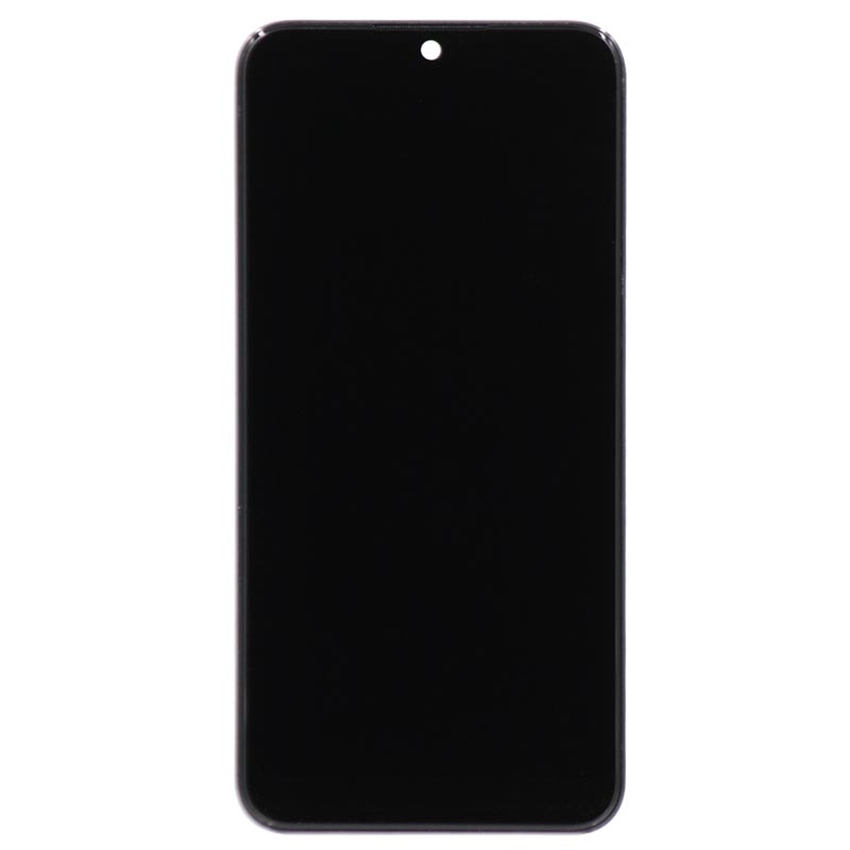 Pantalla LCD con táctil + marco para Galaxy A01 (A015), Versión US, Narrow Connector / USB-C / 145.5 mm / Black — imagen 2