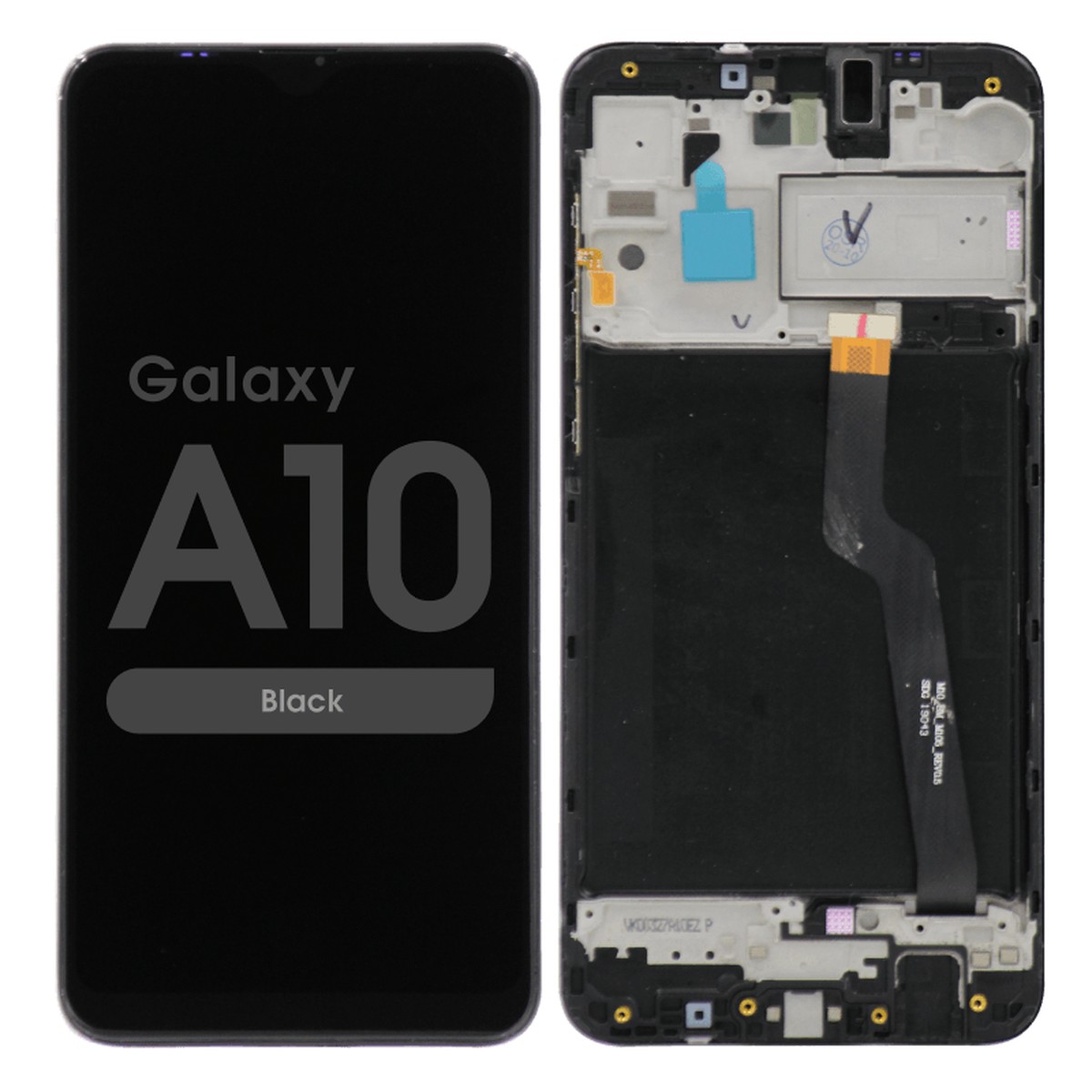 Pantalla LCD con táctil + marco para Galaxy A10 (A105), Black