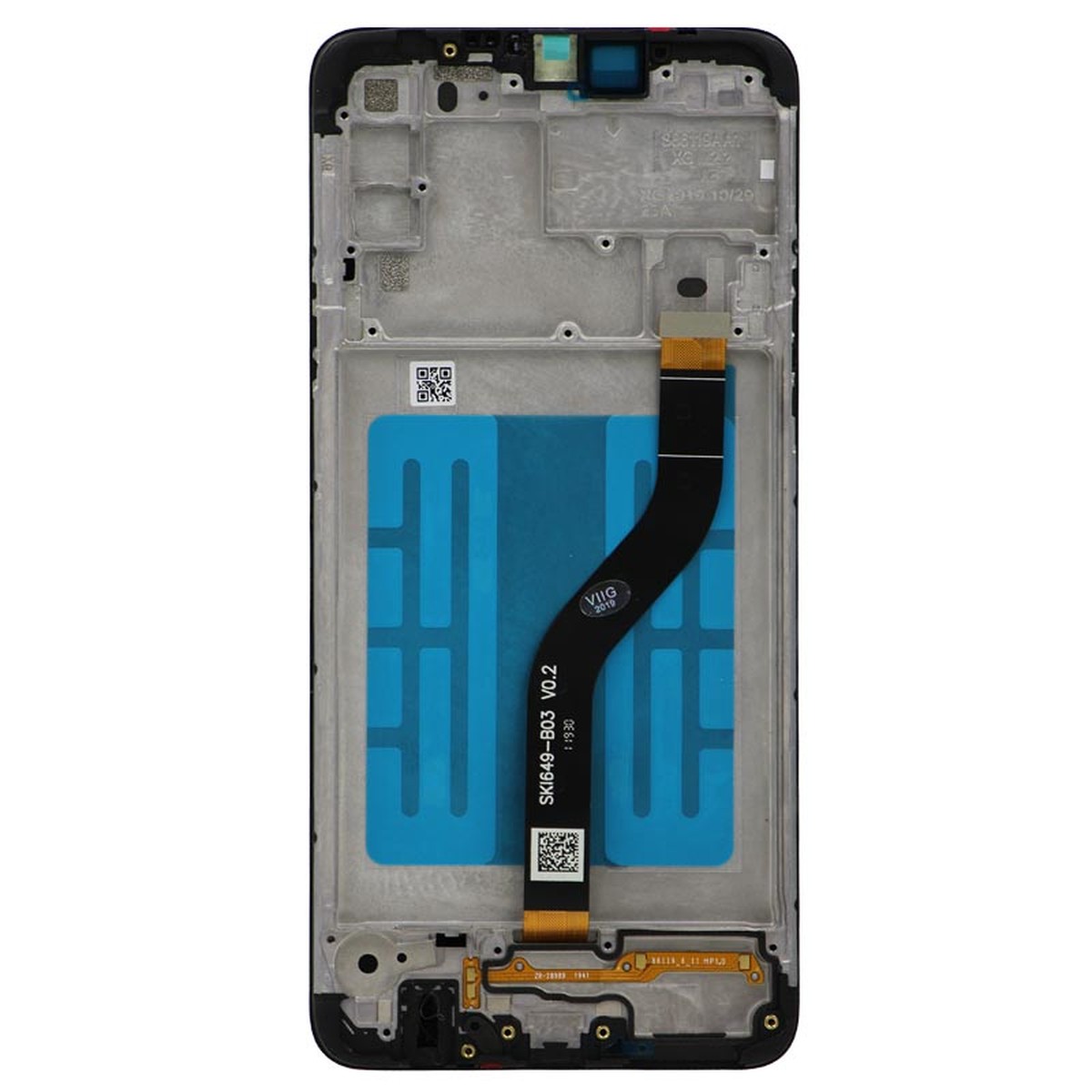 Pantalla LCD con táctil + marco para Galaxy A20s (A207), Black — imagen 3
