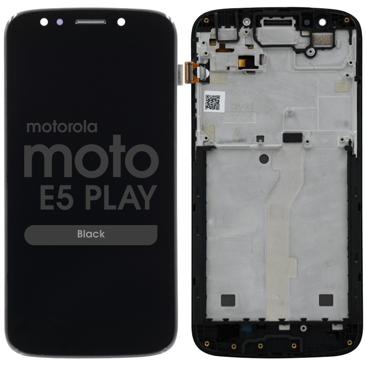 Pantalla LCD con táctil + marco para Moto E5 Play (XT1921), Black (Assem)