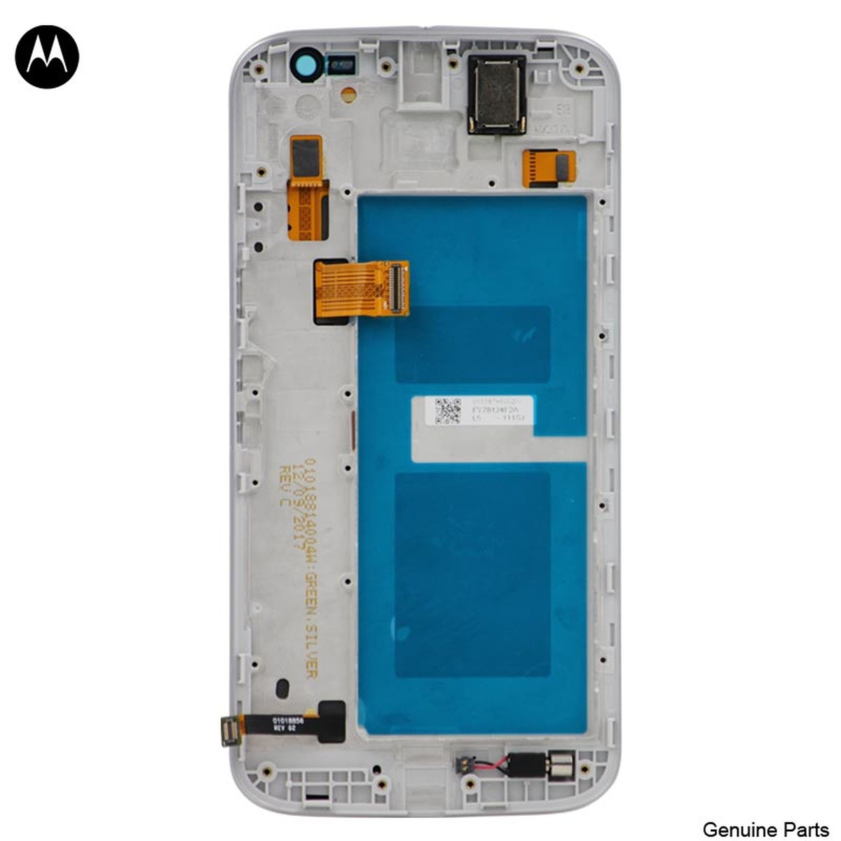 Pantalla LCD con táctil + marco para Moto G4 (XT1625), White — imagen 3