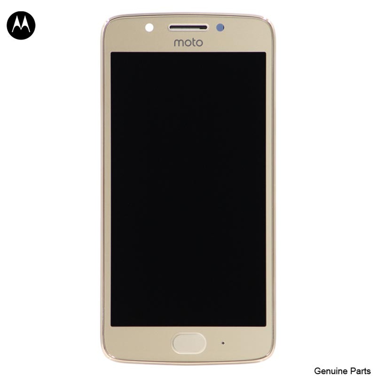 Pantalla LCD con táctil + marco para Moto G5 (XT1670), Gold — imagen 2