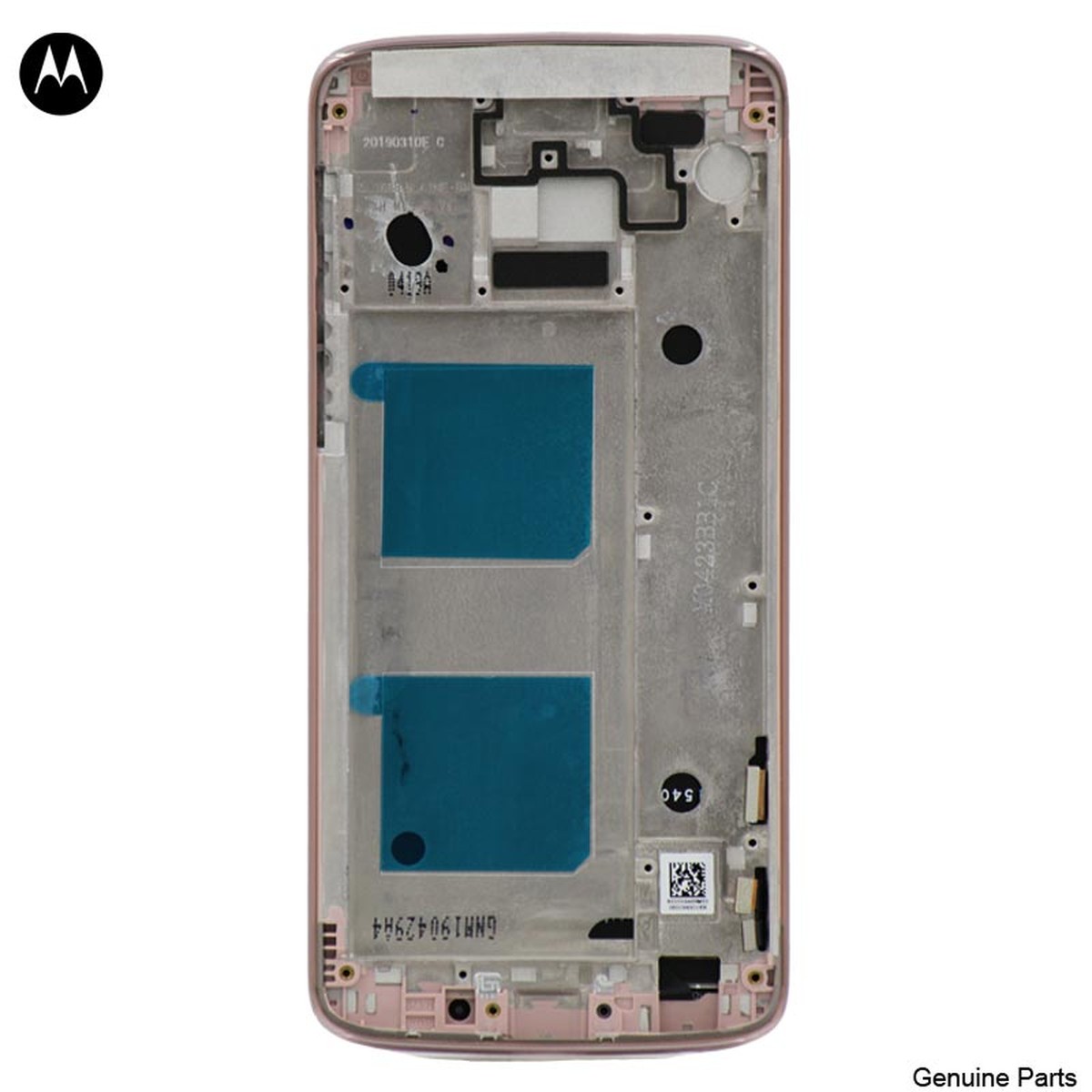 Pantalla LCD con táctil + marco para Moto G6 (XT1925), Oyster Blush — imagen 3