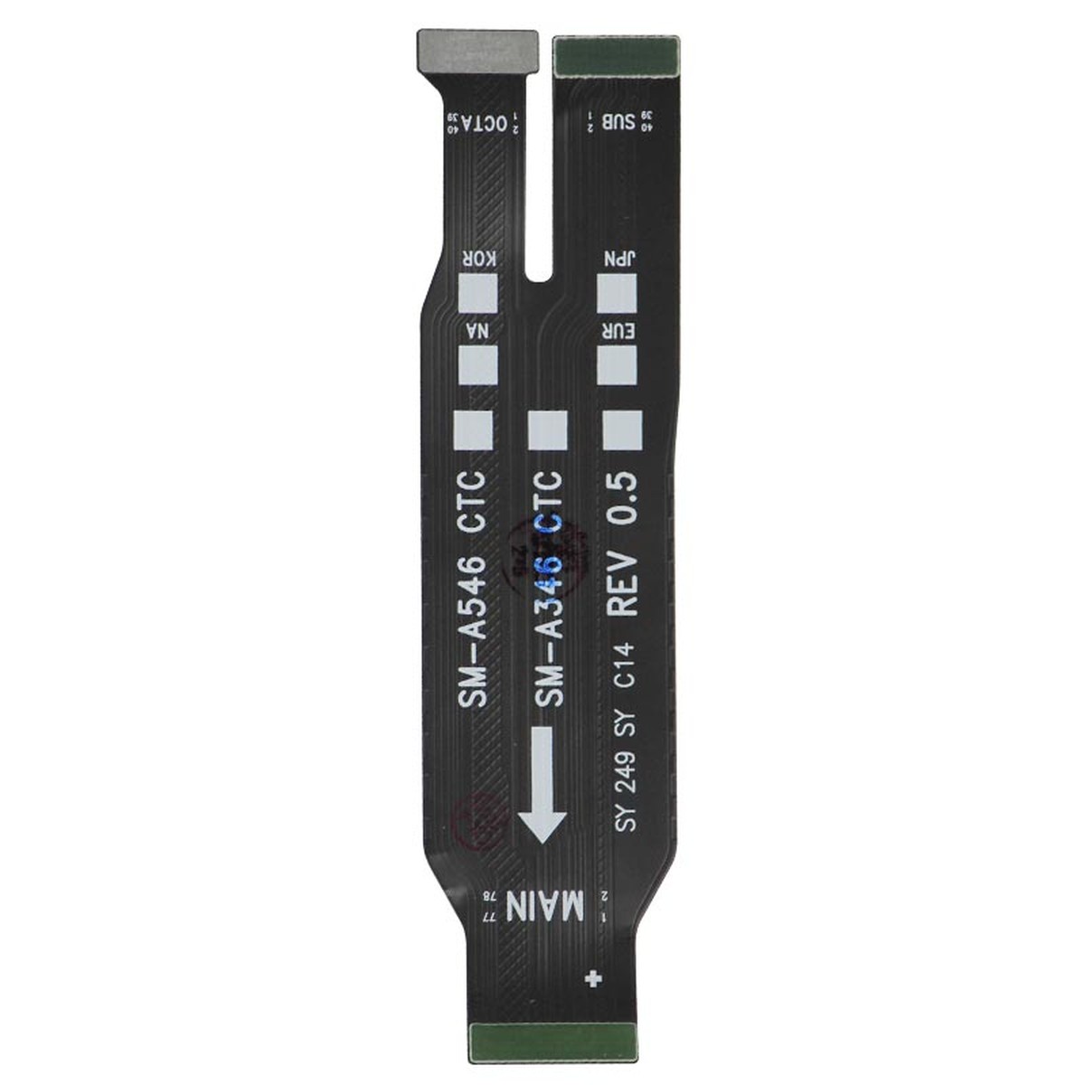 Flex de placa base para Galaxy A34 5G / A54 5G, A346 / 2023 / A536 / 2023
