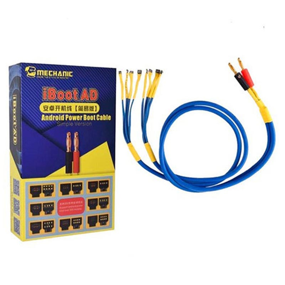 Cable de prueba DC para línea de arranque iBoot AD para Android Mechanic