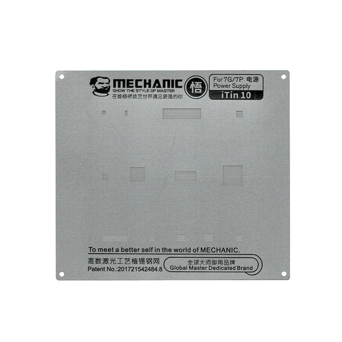 Plantilla iTin 10 Mechanic para iPhone 7 / 7 Plus (fuente de alimentación)