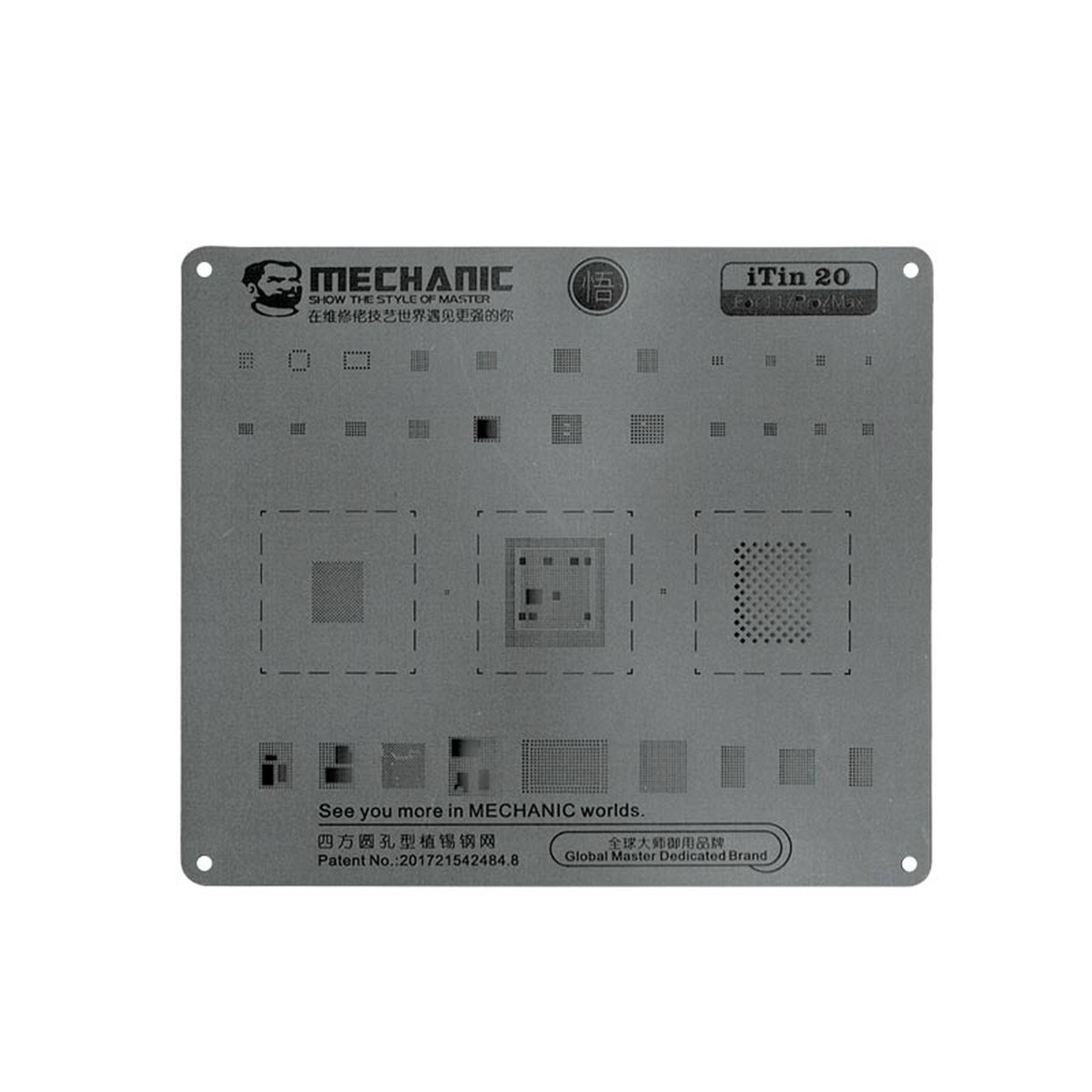 Plantilla iTin 20 Mechanic para iPhone 11 / 11 Pro / 11 Pro Max
