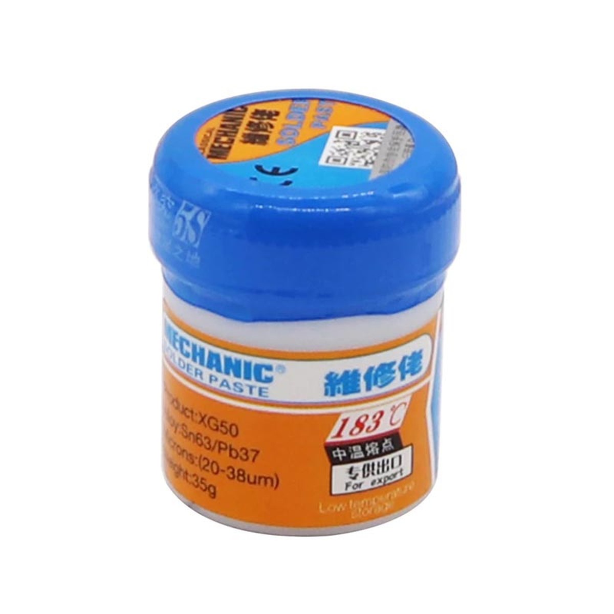 Pasta de soldadura con plomo Mechanic (XG-50) (35g) (183C)