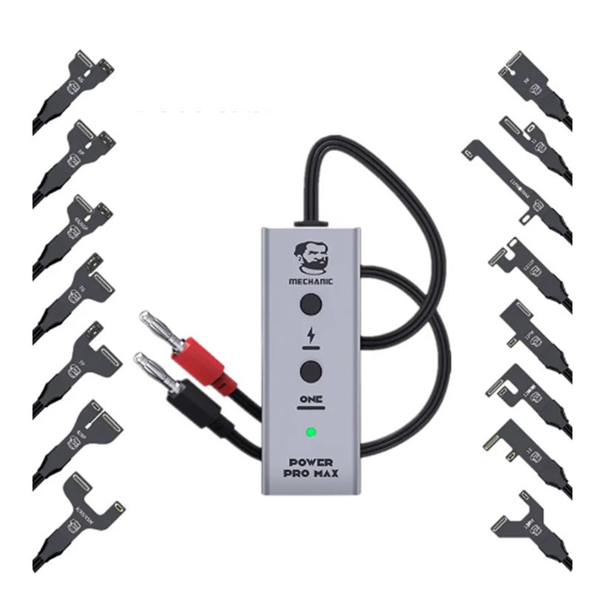 Cable de arranque Power Pro Max Mechanic con 15 conectores FPC para iPhone 6 hasta 13 Pro Max
