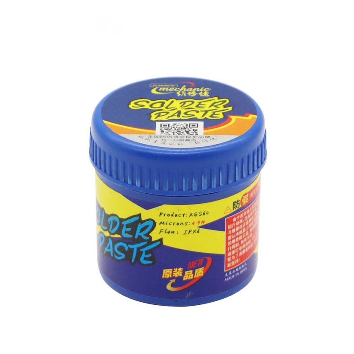 Pasta de flux y crema de estaño para soldadura Mechanic (XGS60) (60g)
