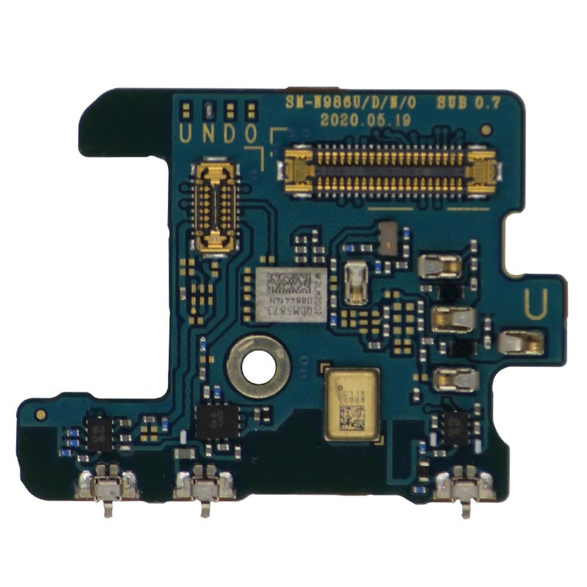 Placa conectora de micrófono para Galaxy Note 20 Ultra 5G US Version (N986U)