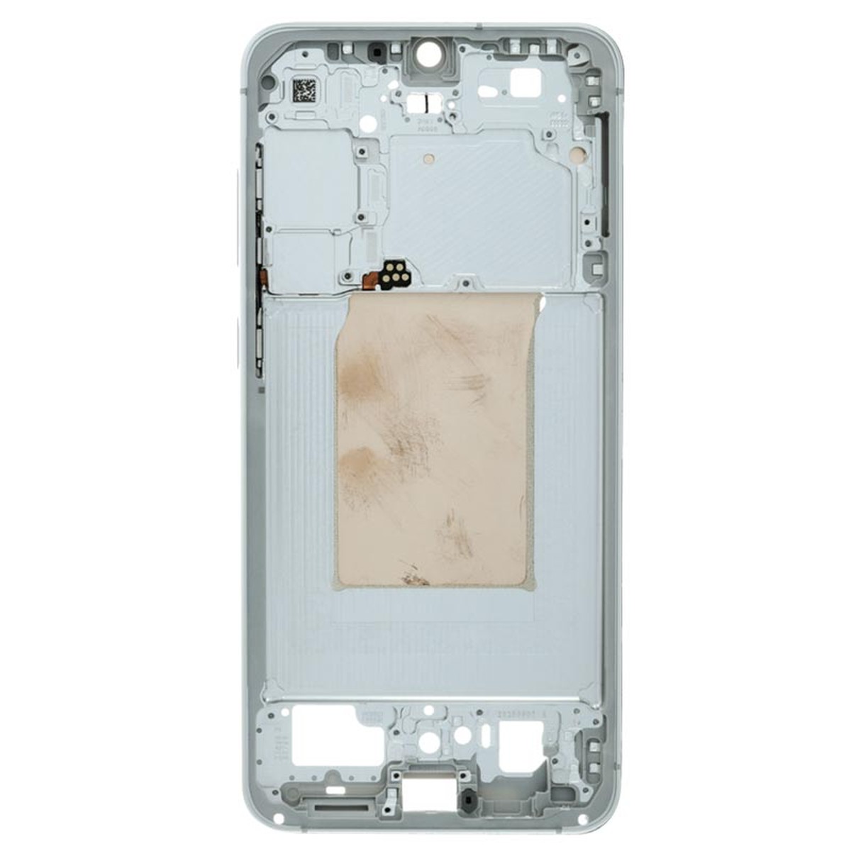 Chasis de marco intermedio para Galaxy S25 FE 5G (S731), Versión US / Internacional, Jet Black