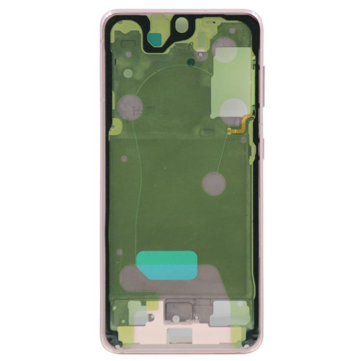 Marco intermedio con adhesivo para Galaxy S21 (G991), Phantom Pink — imagen 2