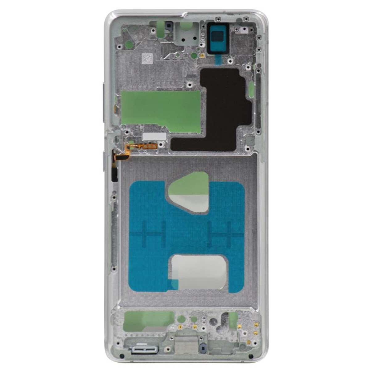 Marco intermedio con adhesivo para Galaxy S21 Ultra 5G (G998), Phantom Silver