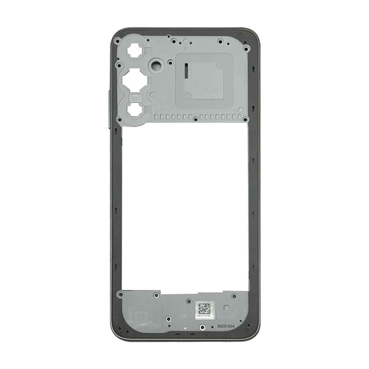 Marco intermedio para Galaxy A05S, A057 / 2023 / Silver — imagen 2