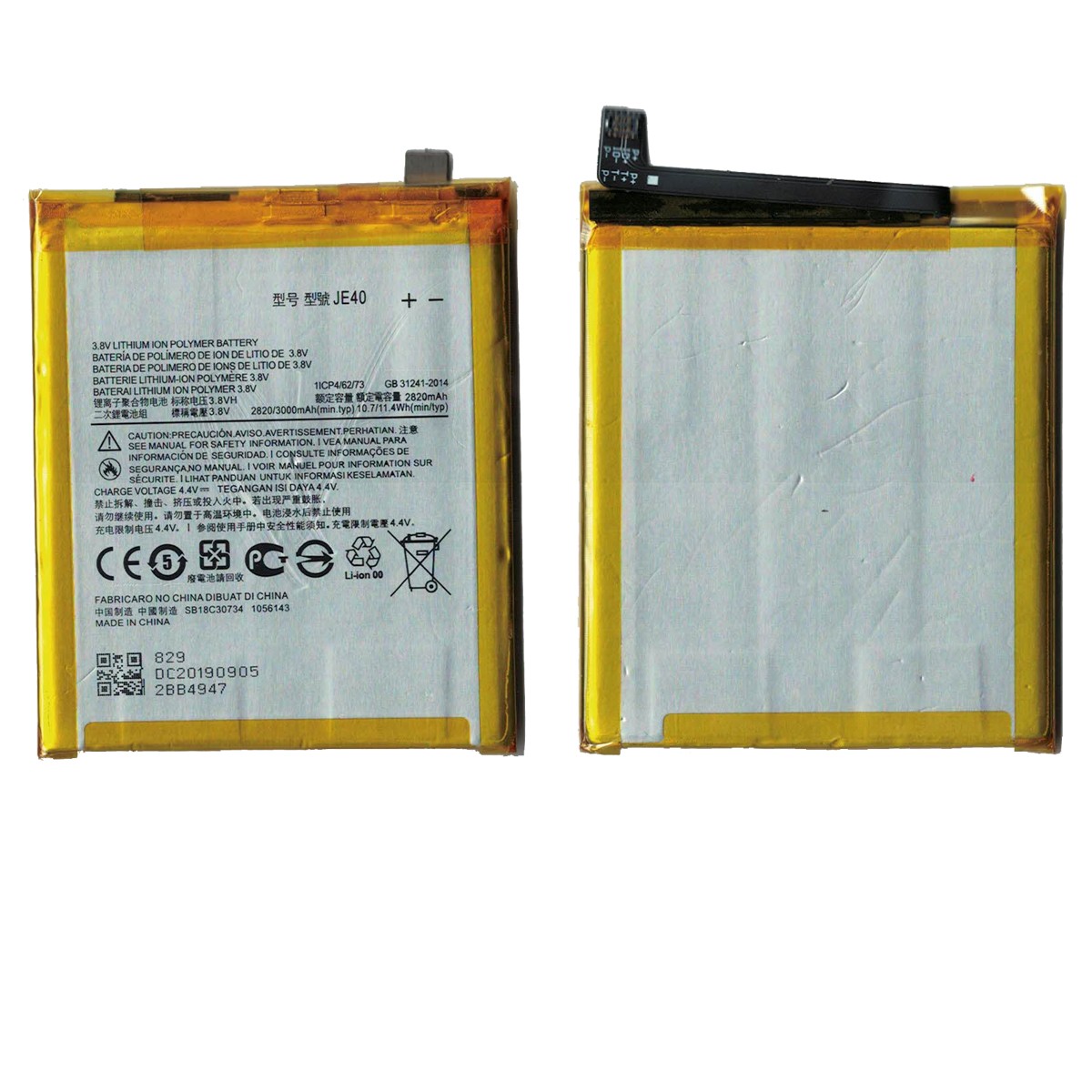 Batería para Moto G7 Play / One, JE40