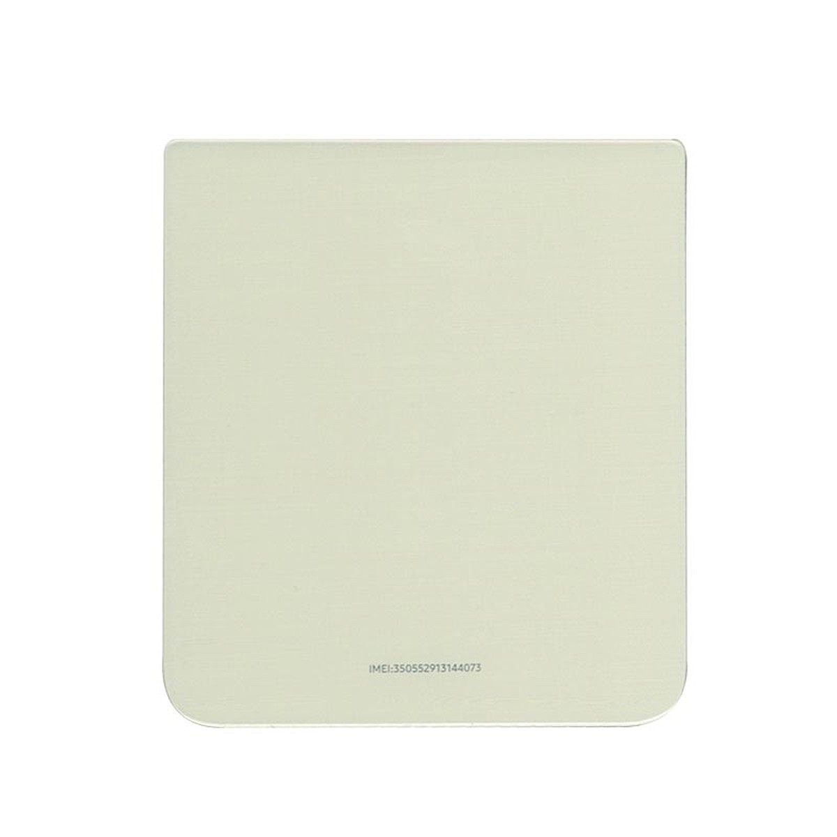 Cristal de tapa trasera OEM Pull para Galaxy Z Flip 3 5G (F711), Cream