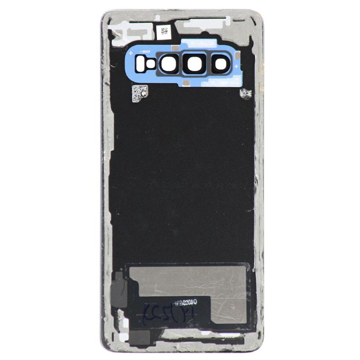 Carcasa trasera con lente de cámara OEM Pull para Galaxy S10 (G973), Prism Blue — imagen 2