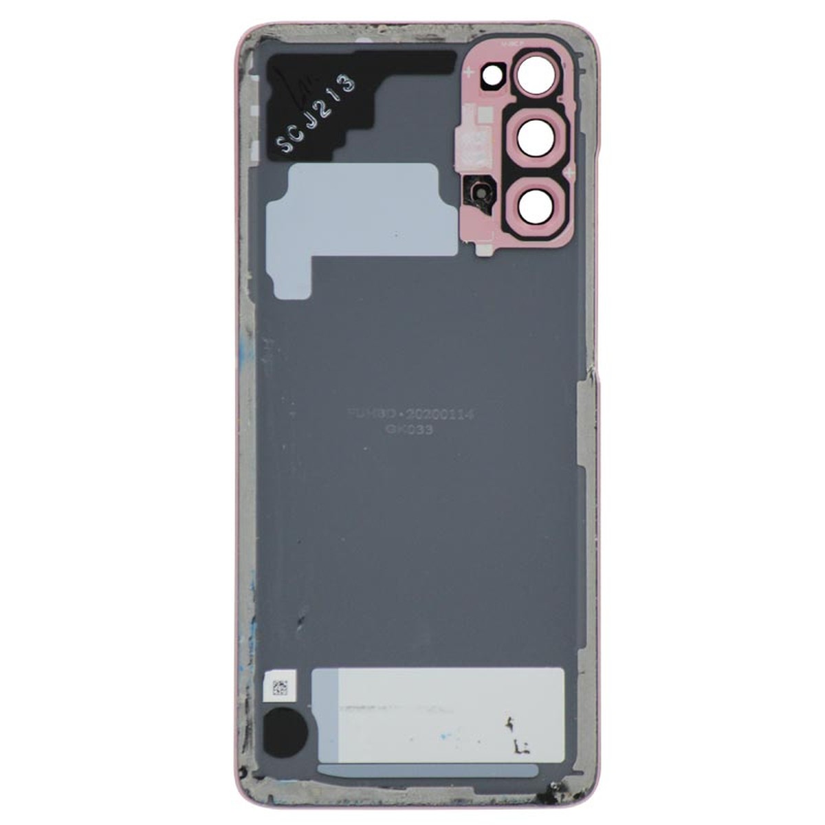 Carcasa trasera con lente de cámara OEM Pull para Galaxy S20 (G980), Cloud Pink — imagen 2