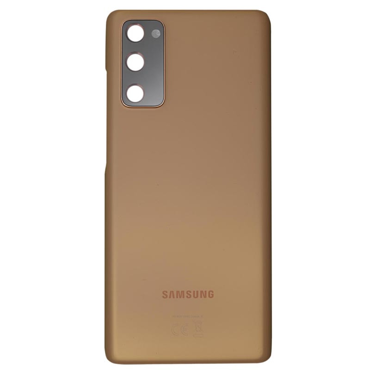Carcasa trasera con lente de cámara OEM Pull para Galaxy S20FE 5G (G780), Cloud Orange