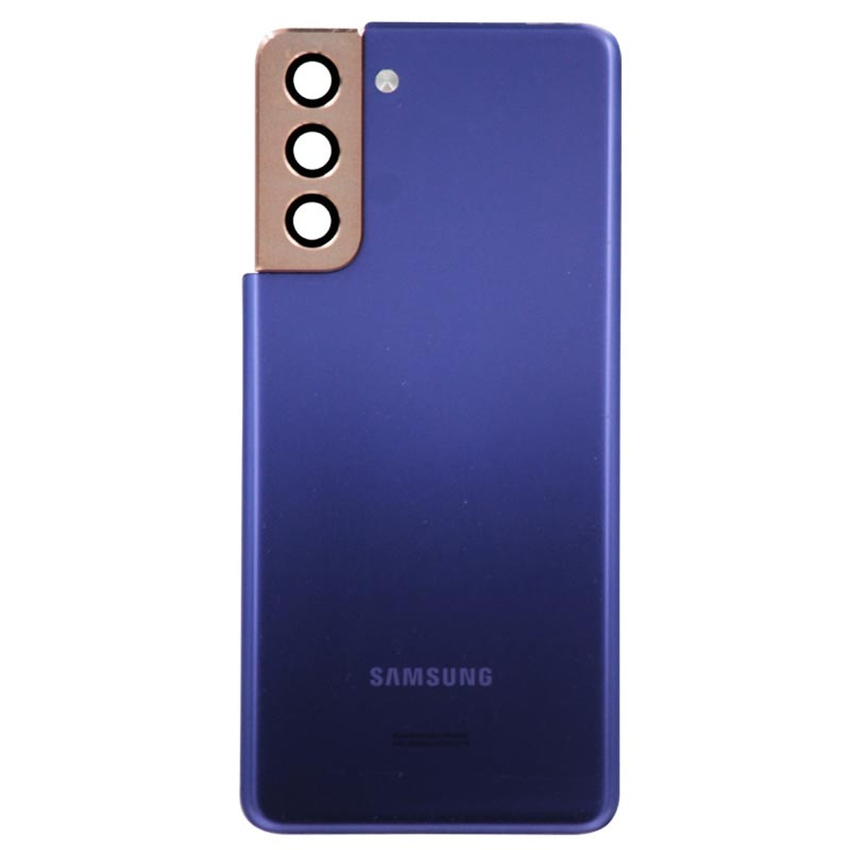 Carcasa trasera con lente de cámara OEM Pull para Galaxy S21 (G991), Phantom Violet