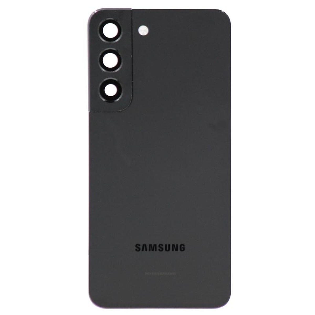 Carcasa trasera con lente de cámara OEM Pull para Galaxy S22 5G (S901), Phantom Black