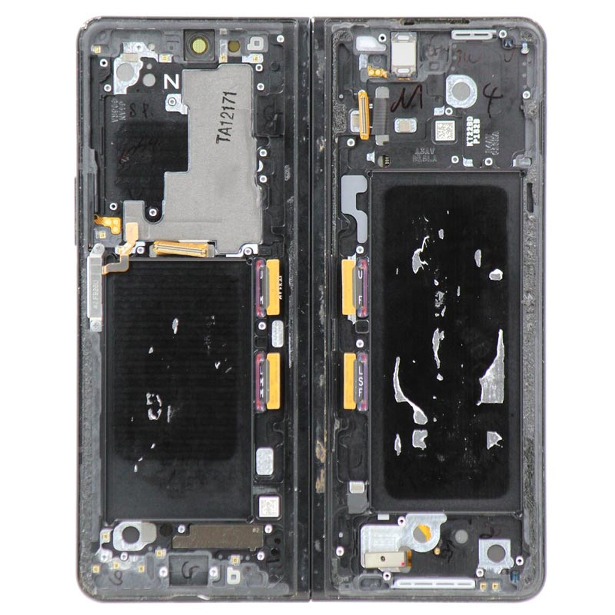 Pantalla OLED con táctil + marco OEM Pull para Galaxy Z Fold 3 5G (F926), Grado B, Phantom Black — imagen 2