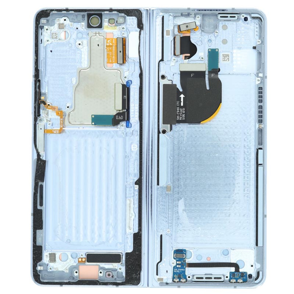 Pantalla OLED con táctil + marco OEM Pull para Galaxy Z Fold 5 5G (F946), Grado B, Blue — imagen 2