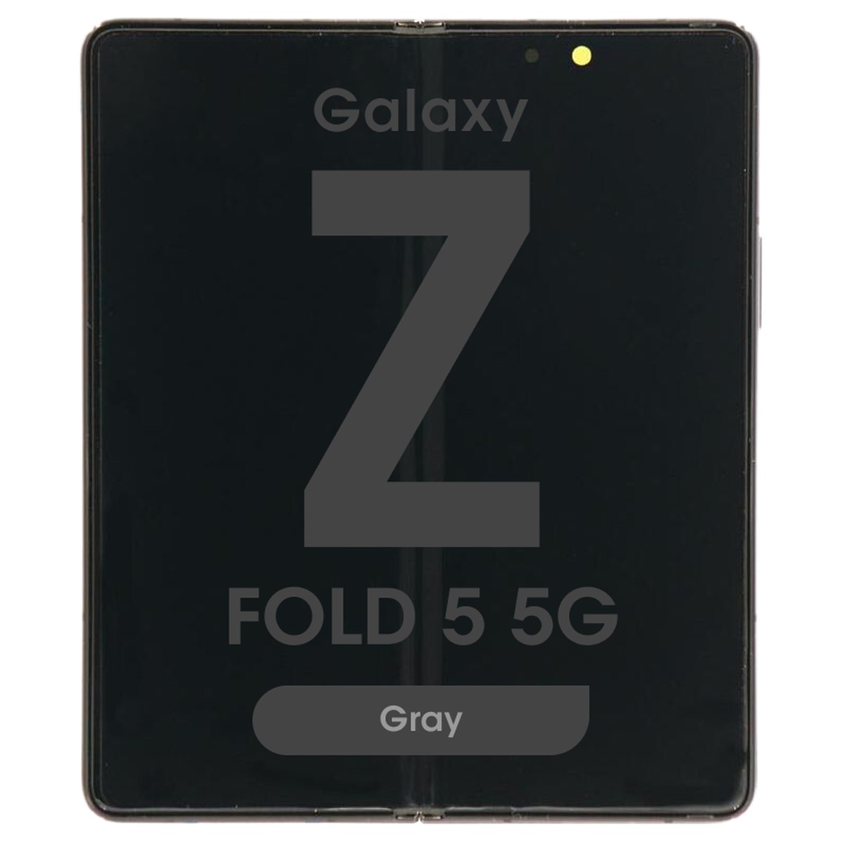 Pantalla OLED con táctil + marco OEM Pull para Galaxy Z Fold 5 5G (F946), Grado C, Gray