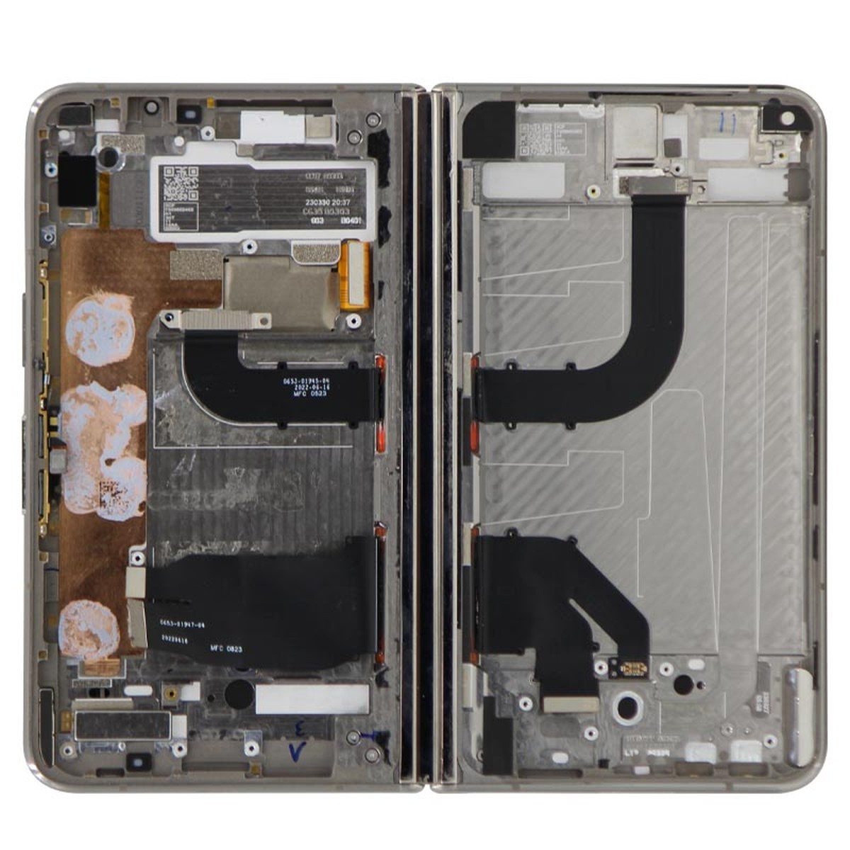 Pantalla OLED con táctil + marco OEM Pull para Google Pixel Fold, Grado B Plus, White — imagen 2
