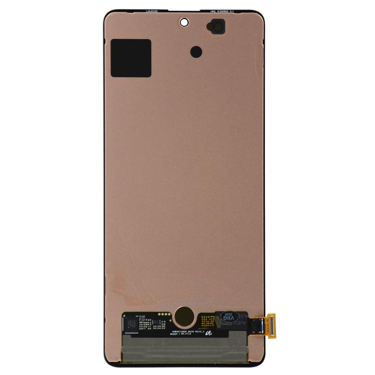 Pantalla OLED con táctil sin marco para Galaxy A71 (A715), Prism Crush Black — imagen 3