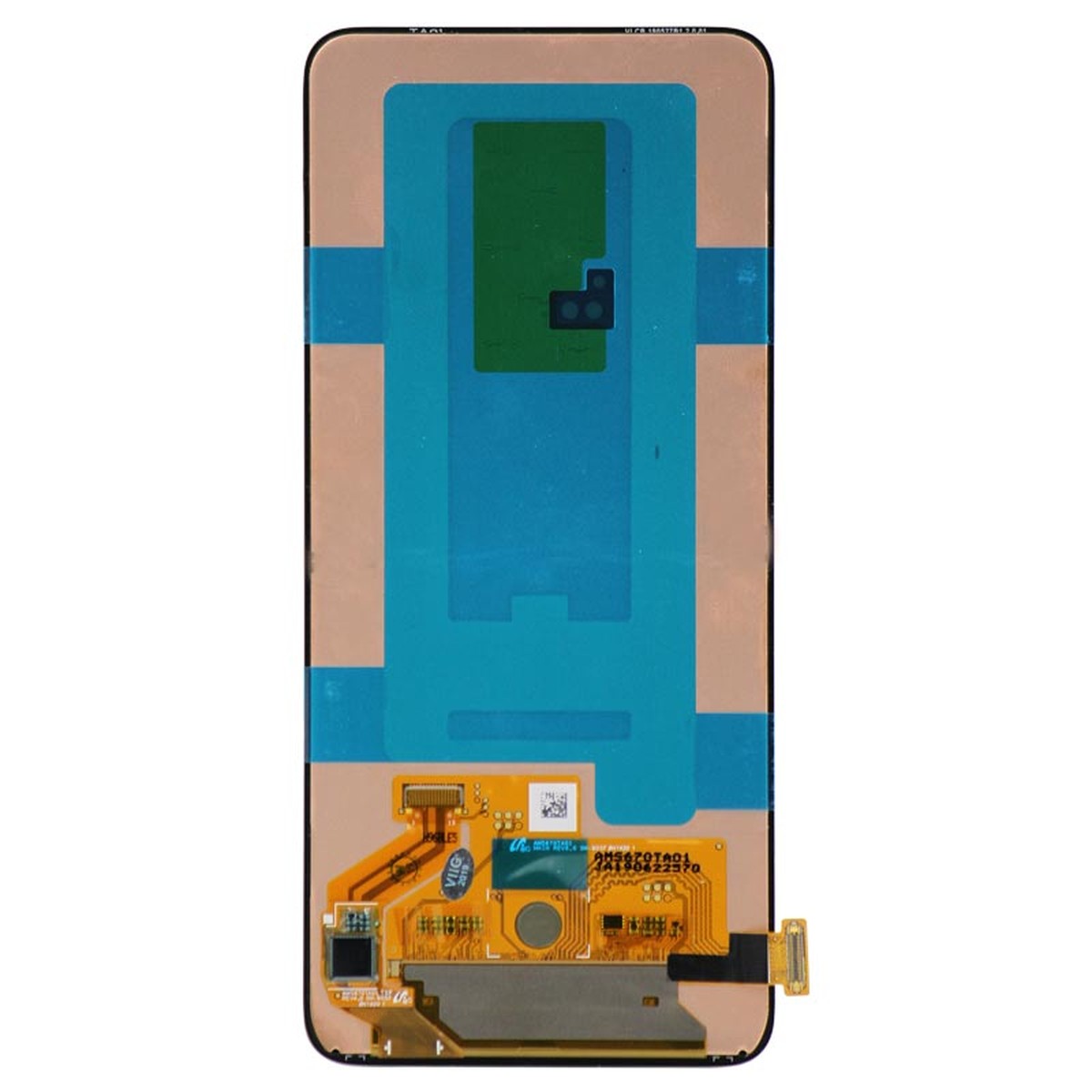 Pantalla OLED con táctil sin marco para Galaxy A80 (A805), Phantom Black — imagen 3