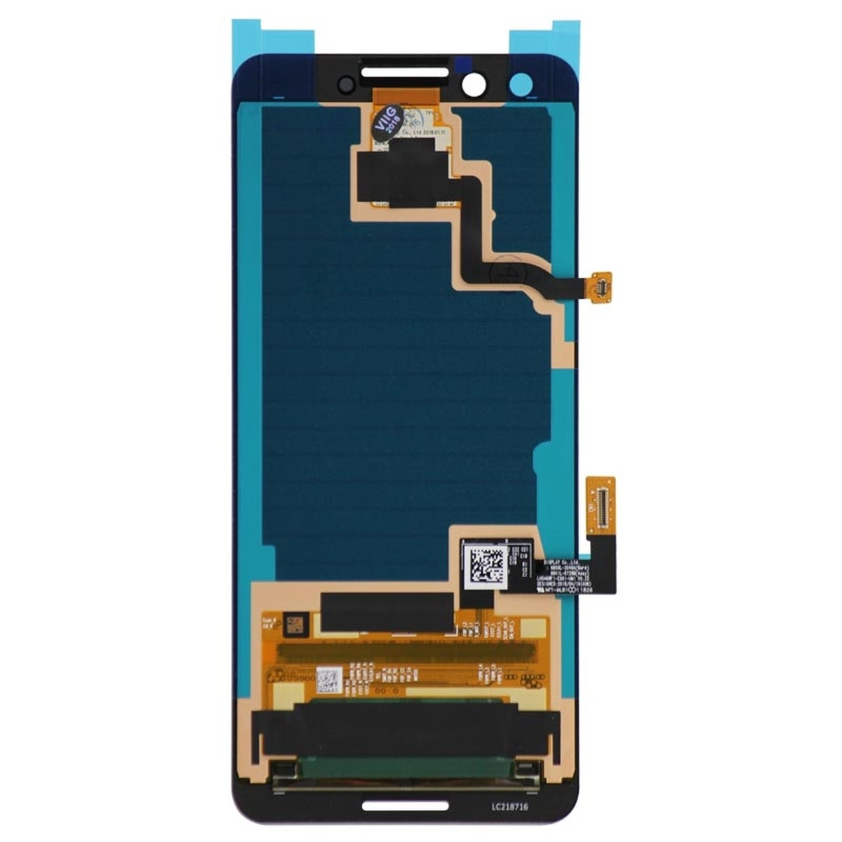 Pantalla OLED con táctil sin marco para Google Pixel 3, Black — imagen 3