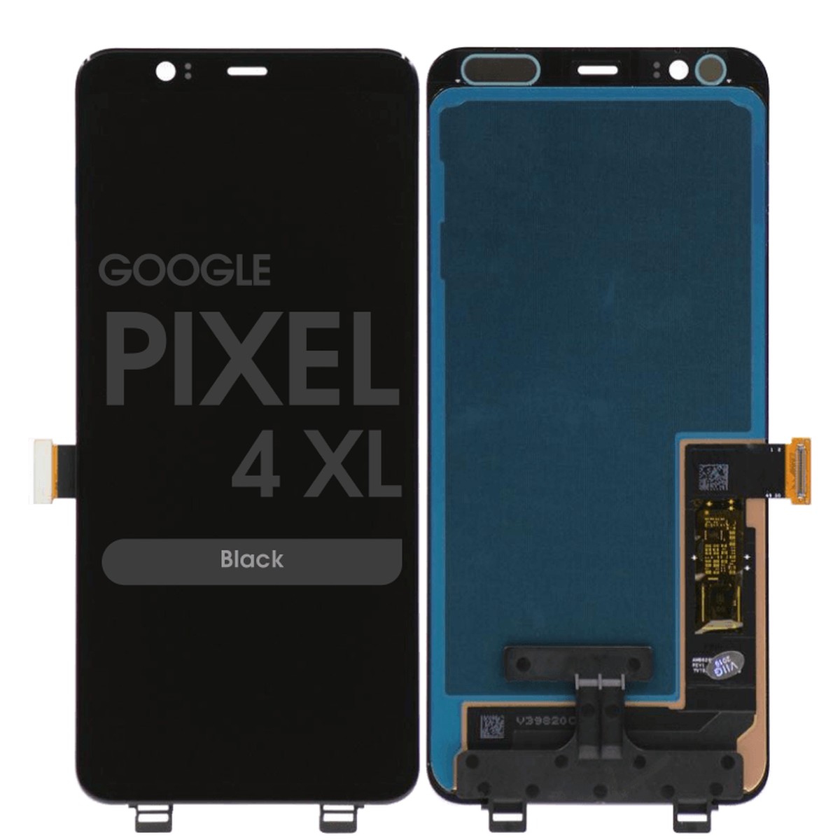 Pantalla OLED con táctil sin marco para Google Pixel 4 XL, Black