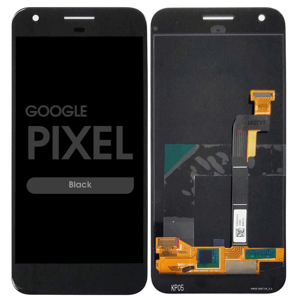 Pantalla OLED con táctil sin marco para Google Pixel, Black