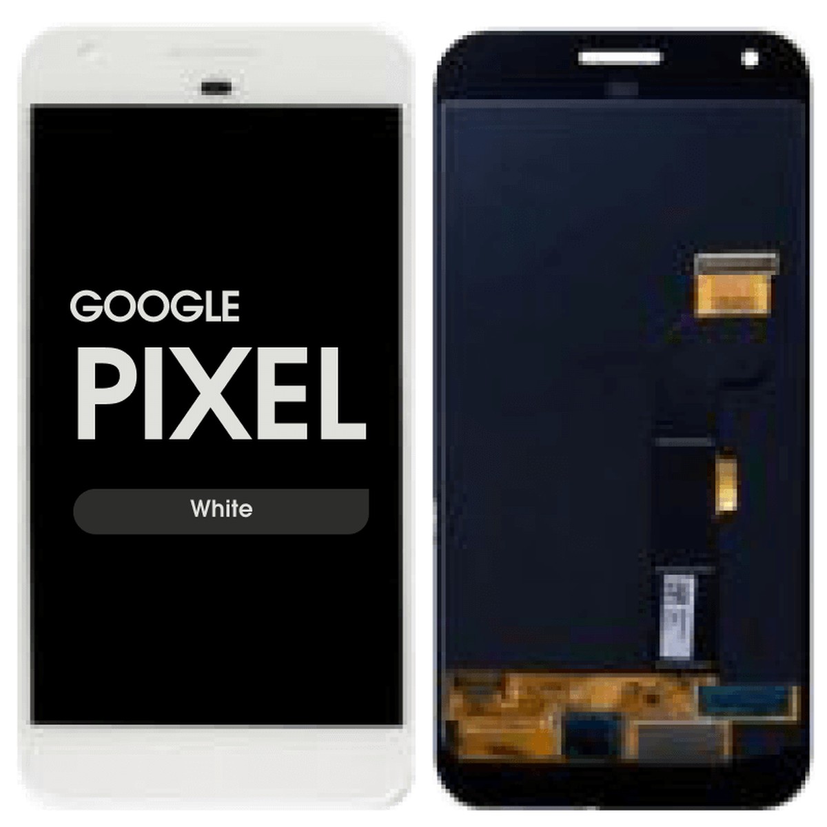 Pantalla OLED con táctil sin marco para Google Pixel, White