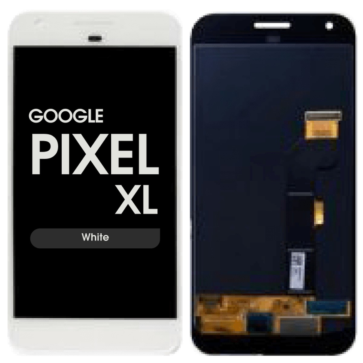 Pantalla OLED con táctil sin marco para Google Pixel XL, White