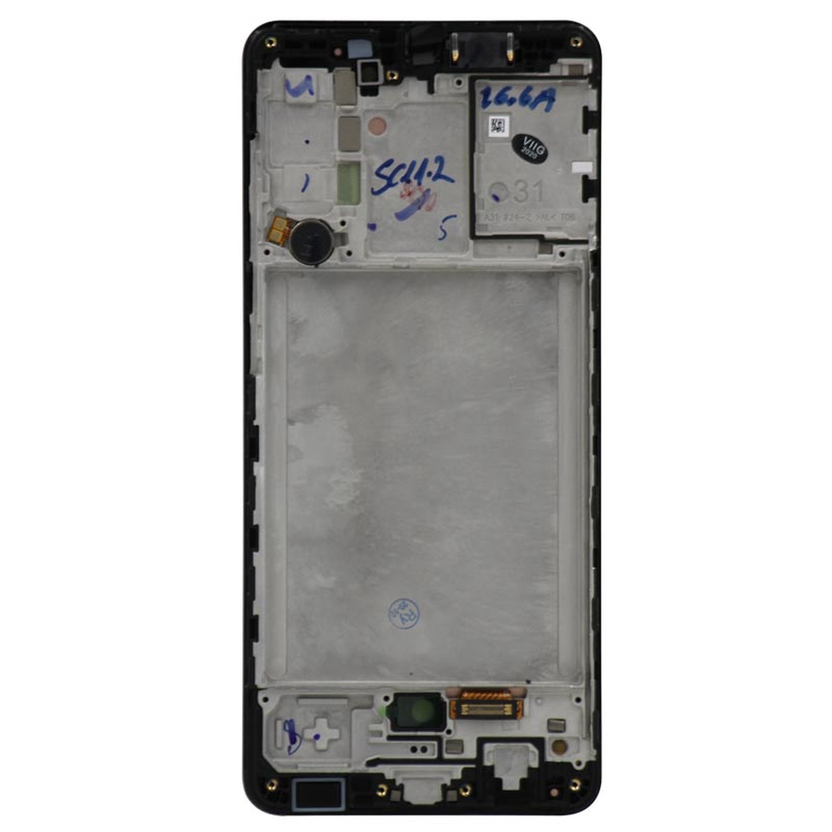 Pantalla OLED con táctil + marco para Galaxy A31 (A315), Prism Crush Black — imagen 3