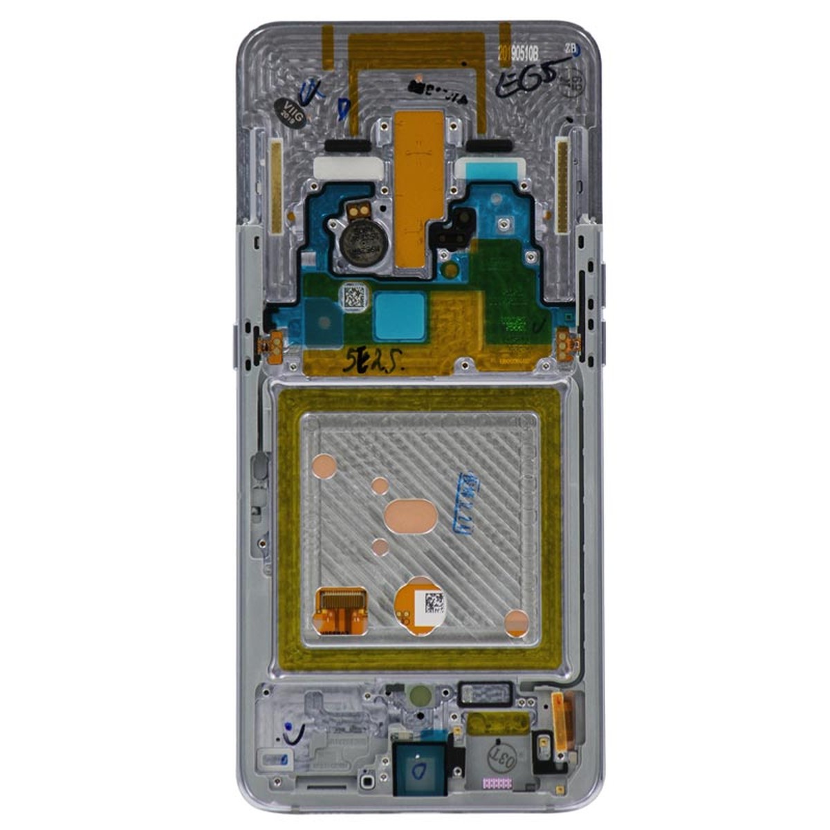 Pantalla OLED con táctil + marco para Galaxy A80 (A805), Ghost White (Frame) — imagen 3